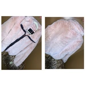 Lucky brand Teddy fur coat